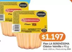 La Serenísima - Flan Clásico Vainilla