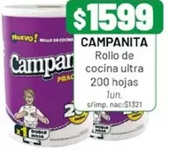 Campanita - Rollo de cocina ultra