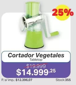 Cortador Vegetales