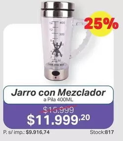 Jarro con Mezclador