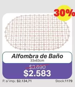 Alfombra de Baño