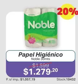 Noble - Papel Higi0999enico