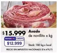 X$ - Asado de novillito