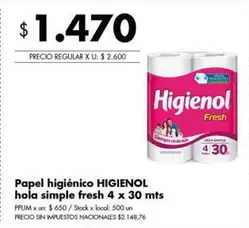 Higienol - Papel higi
uevo