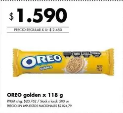 Oreo - Golden
