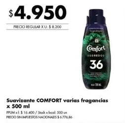 Comfort - Suavizante