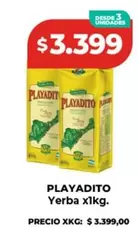 Playadito - Yerba x1kg