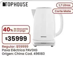 Origen - Pava Eléctrica PAVDIG