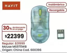 Origen - Mouse MS970WB Cod. 600396