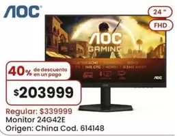 AOC - Monitor 24G42E