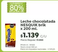 Nesquik - Leche chocolatada brik