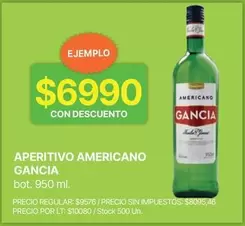 Gancia - APERITIVO AMERICANO