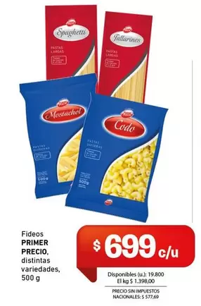 Primer - Fideos PRIMER