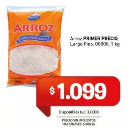 Primer Precio - Arroz PRIMER PRECIO. Largo Fino