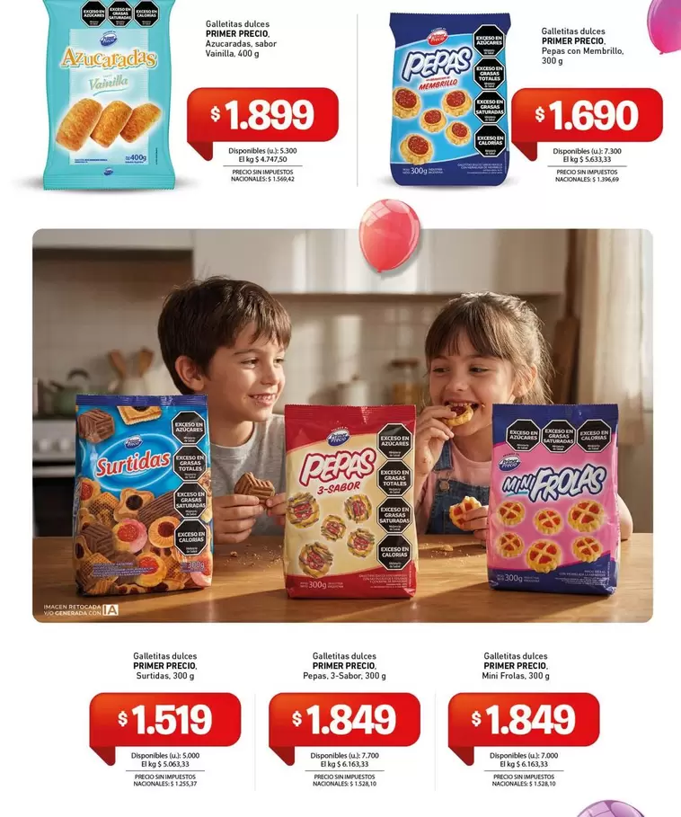 Felfort - Galletas Pepas