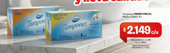 Nosotras - Tampones