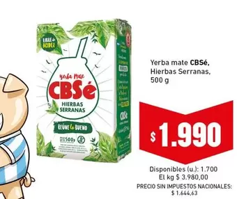 CBSE - Yerba mate