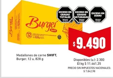 Swift - Medallones de carne