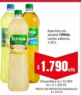 Terma - Aperitivo sin alcohol