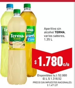 Terma - Aperitivo sin alcohol