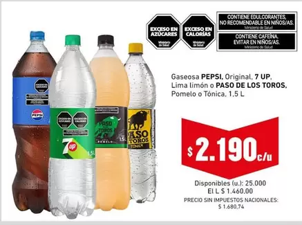 Pepsi - Gaseosa Original