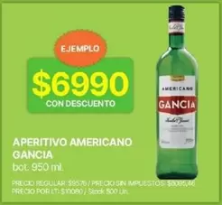 Gancia - APERITIVO AMERICANO