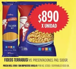 Terrabusi - Fideos