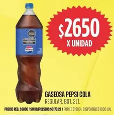 Pepsi - GASEOSA COLA