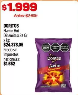 Doritos - Flamin Hot Dinamita