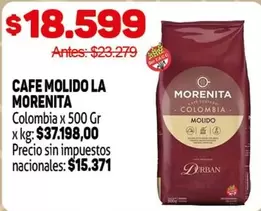 La Morenita - CAFE MOLIDO