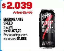 Speed - ENERGIZANTE SPEED