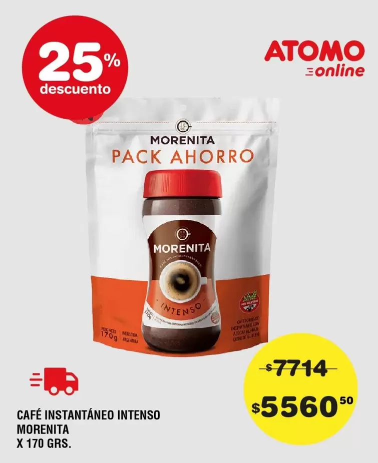 Atomo - CAFÉ INSTANTÁNEO INTENSO