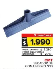 Negro - SECADOR DE GOMA NEGRO N30