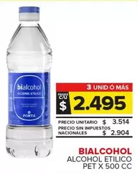 Bialcohol - ALCOHOL ETILICO