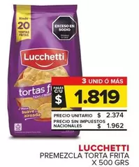 Lucchetti - Tortas Fritas