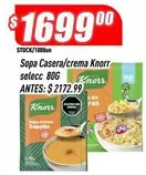 Knorr - Sopa Casera/crema