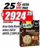 Gallo - Arroz  Risotto