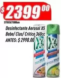 Desinfectante Aerosol X5