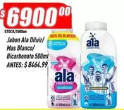 Ala - Jabón  Diluir/Mas Blanco/Bicarbonato