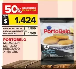 X$ - MEDALLON MERLUZA REBOZADO X 150 GRS