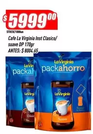 La Virginia - Cafe  Inst Clasico/ suave DP 170gr