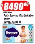 Babysec - Pañal Ultra Soft Hiper selecc