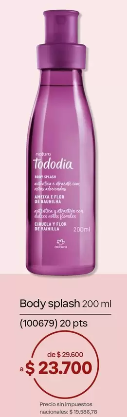 Natura - Body splash 200 ml (100679)
