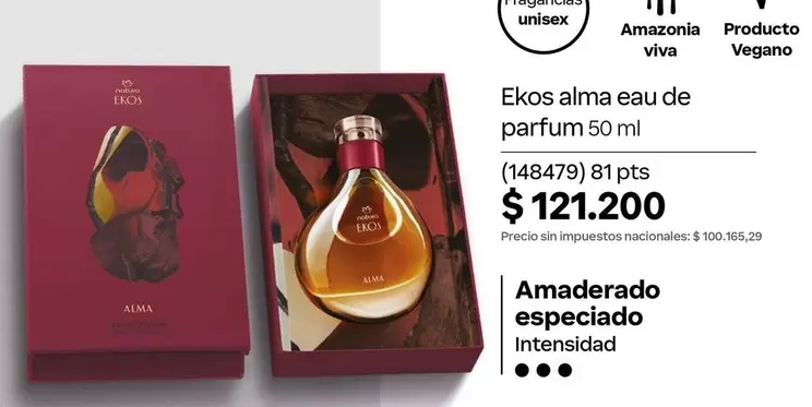Natura - Ekos alma eau de parfum 50 ml (148479)