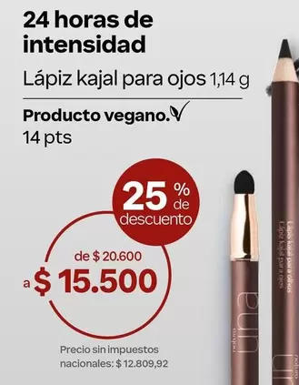 Natura - Lápiz kajal para ojos