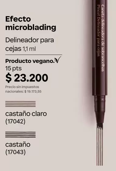 Efecto - Delineador para cejas 1,1 ml
