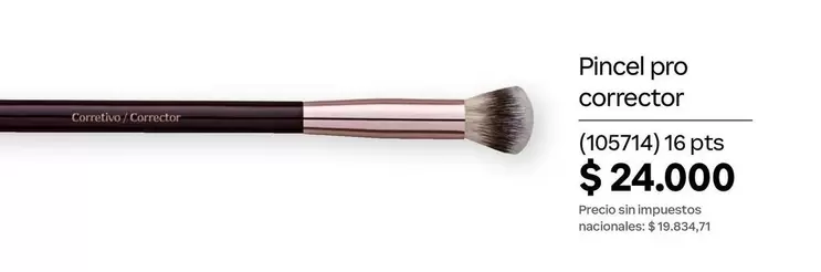 Pro - Pincel pro corrector (105714)