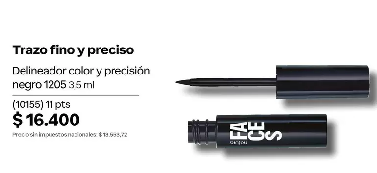 Negro - Delineador color y precisión negro 1205 3,5 ml