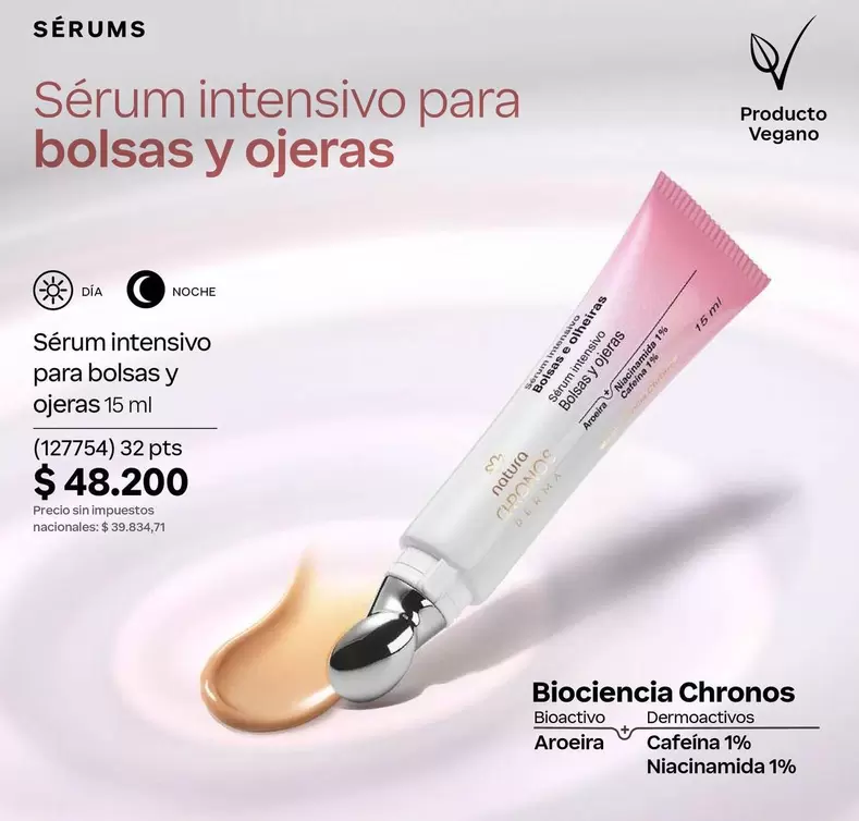 32 - Sérum intensivo para bolsas y ojeras