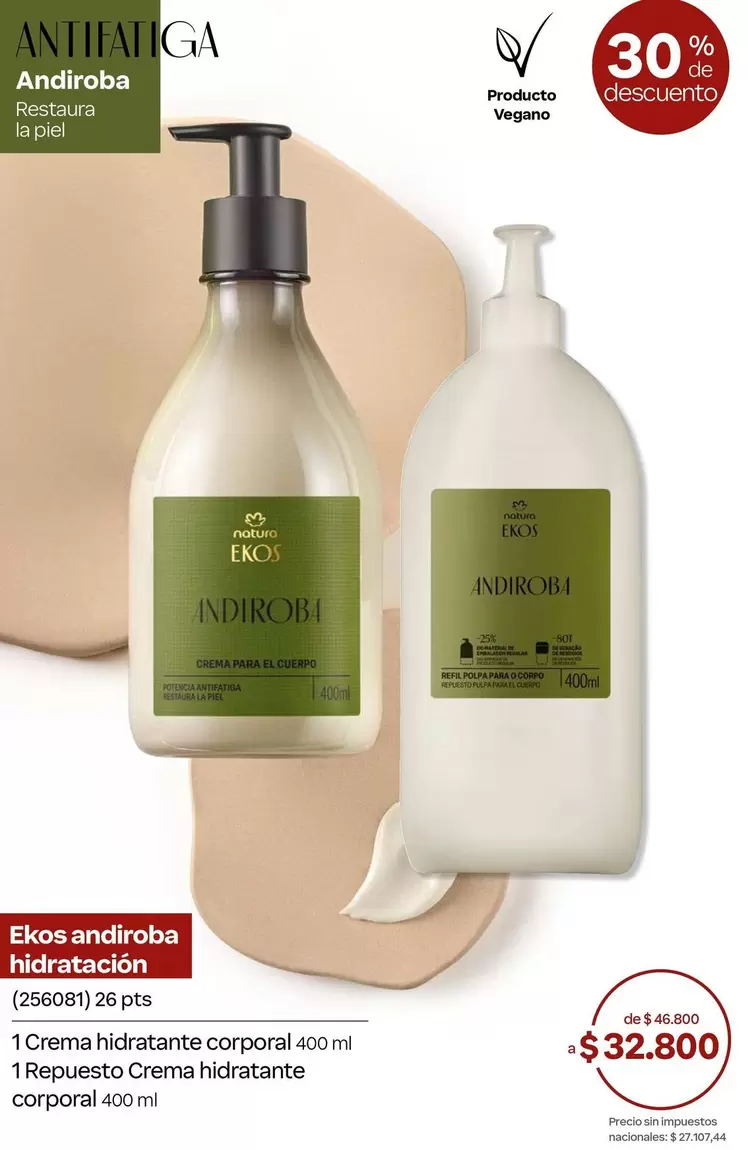 Natura - Ekos andiroba hidratação (256081)